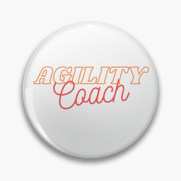 Item preview, Agility coach in orange and red designed and sold by PausePapote.