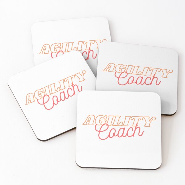Item preview, Agility coach in orange and red designed and sold by PausePapote.