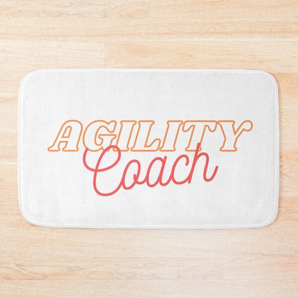 Item preview, Agility coach in orange and red designed and sold by PausePapote.