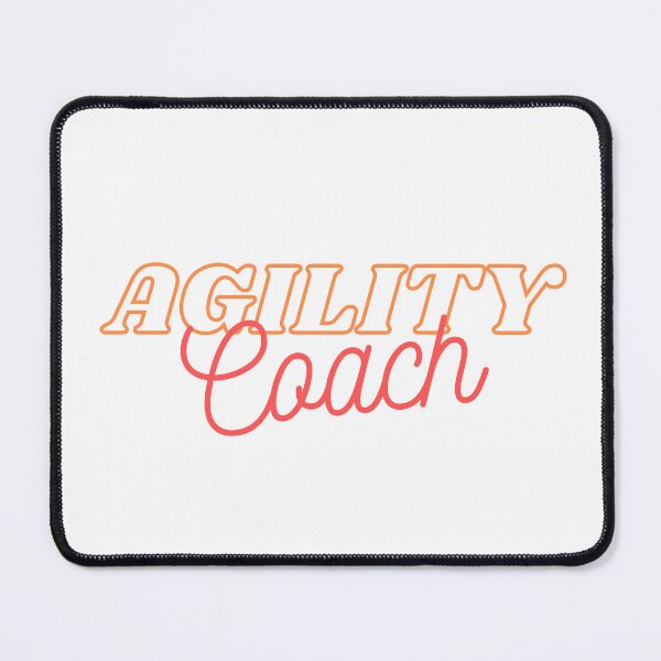 Item preview, Agility coach in orange and red designed and sold by PausePapote.