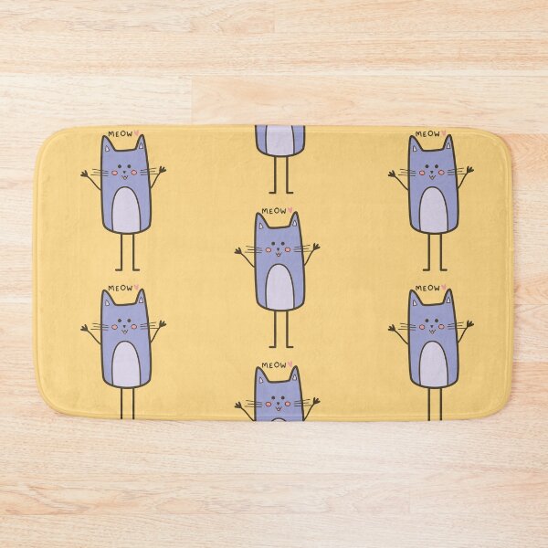 Item preview, Cute Pastel Illustration Cat Doodle designed and sold by midoridreams7.