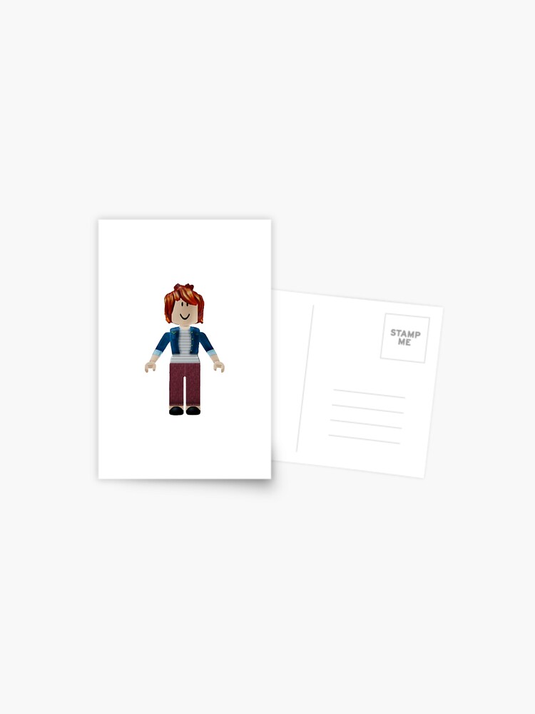 Roblox Bacon Hair Greeting Card for Sale by KweenFlop