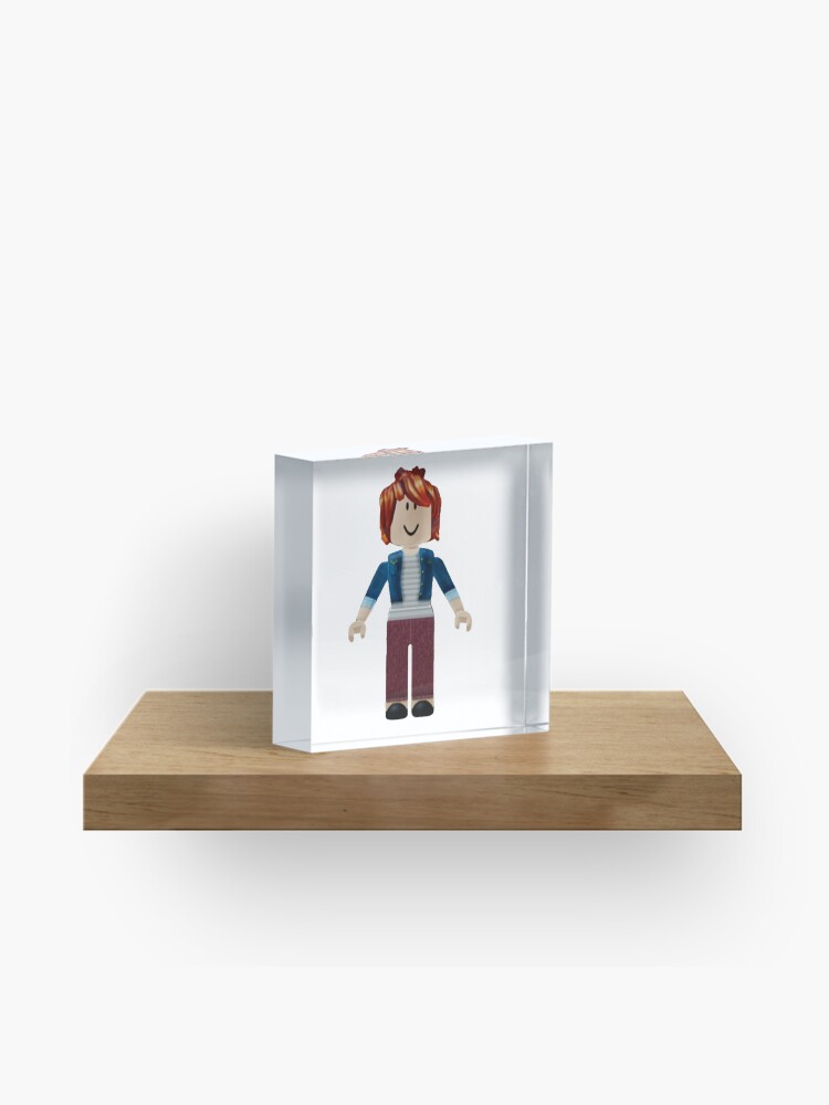 Roblox Bacon Hair Acrylic Block for Sale by KweenFlop