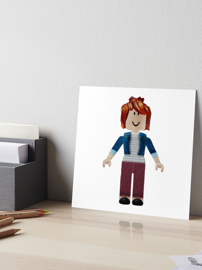 Roblox Bacon Hair Art Board Print for Sale by KweenFlop