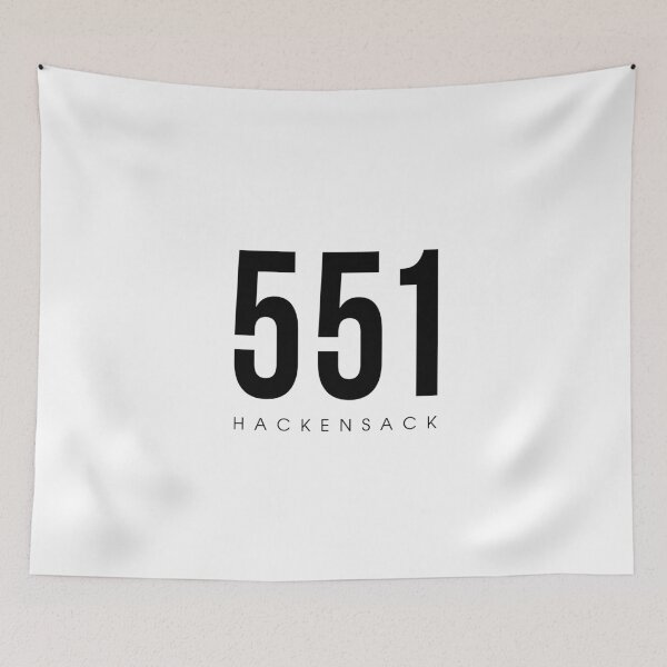 Item preview, Hackensack, NJ - 551 Area Code designed and sold by CartoCreative.