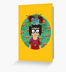 Tina Kahlo Greeting Card