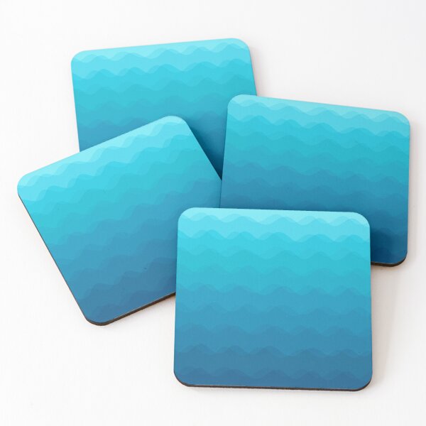 Item preview, Wave Pattern Background designed and sold by PotluckPrints.