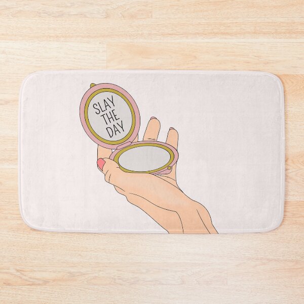 Item preview, Cute Pink Hand Mirror With Sassy Quote designed and sold by Miss Tea Positive.