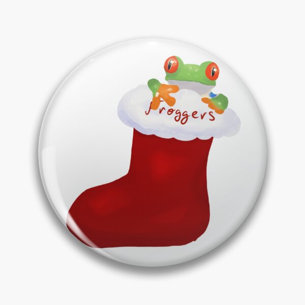Item preview, Froggy Stocking designed and sold by threeeyebogfrog.