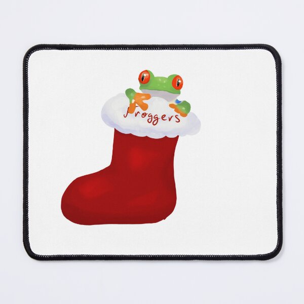 Item preview, Froggy Stocking designed and sold by threeeyebogfrog.