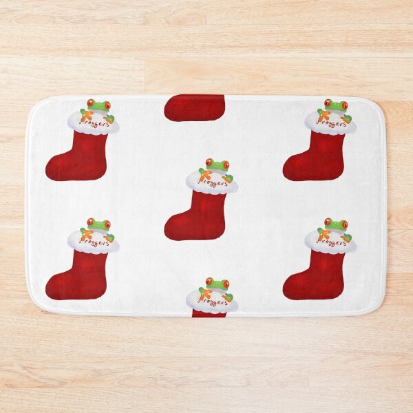Item preview, Froggy Stocking designed and sold by threeeyebogfrog.