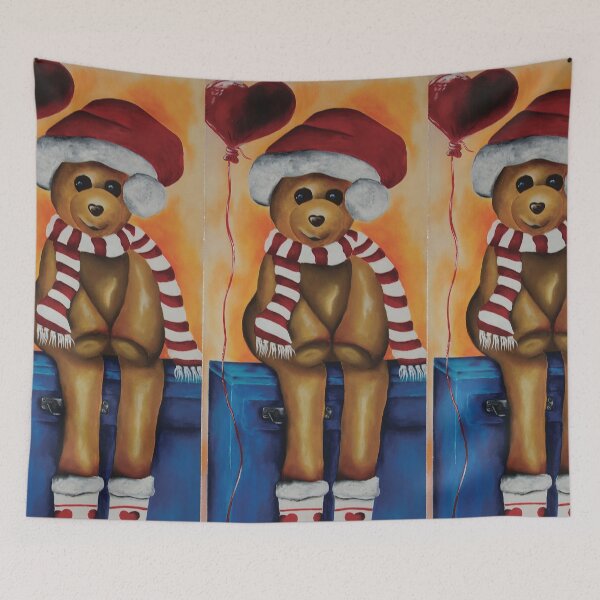 Item preview, Tikou is waiting for Christmas designed and sold by SabineVpeinture.