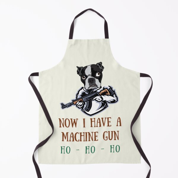 Item preview, CRAZY BULL DOG WITH MACHINE GUN designed and sold by ARUN VASWANI.