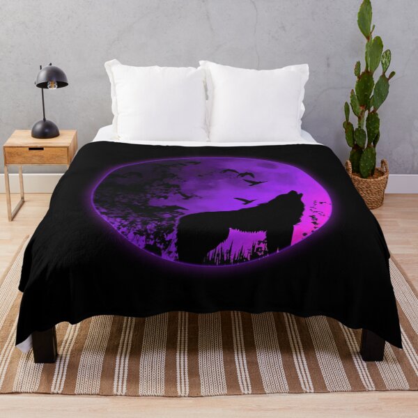 Item preview, Wolf Moonlight Violet designed and sold by Barnissim.