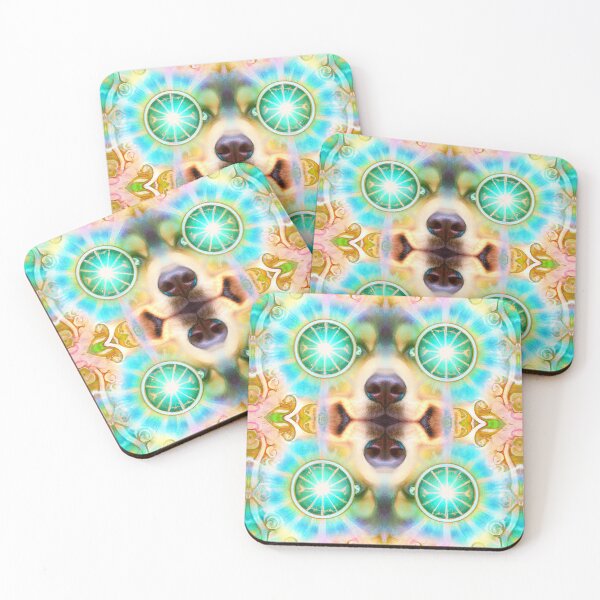 Item preview, Dog Love Kisses Piercing Eyes Luminous designed and sold by SpiritGifts.