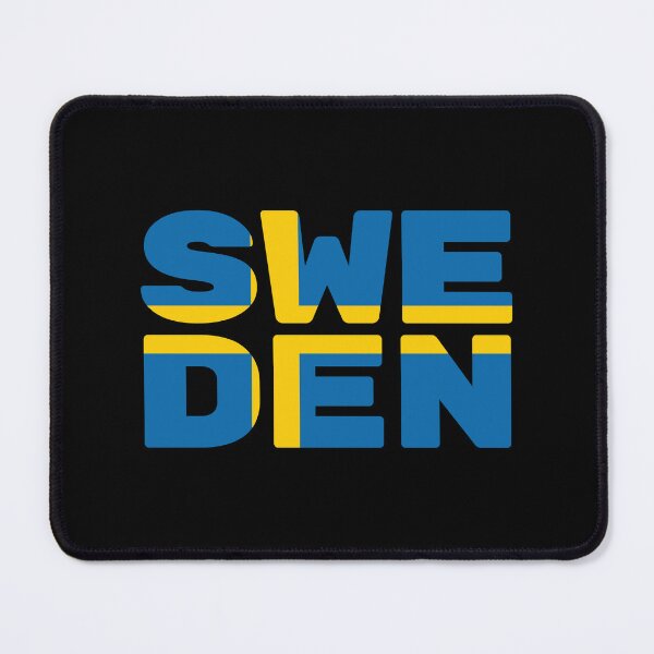 Item preview, Sweden Flag Text designed and sold by OldDannyBrown.
