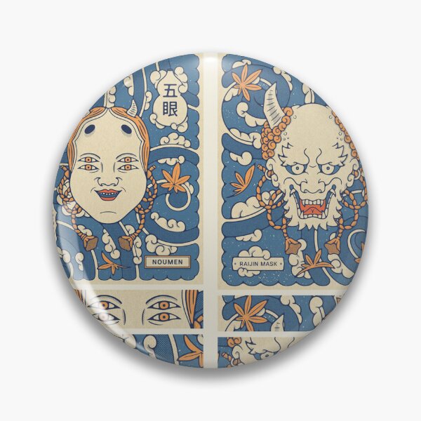 Artikelvorschau, Vintage Raijin Oni entworfen und verkauft von Oni Kanzen.