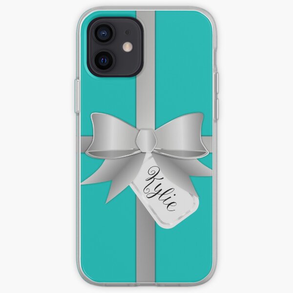 Blue Personalized Gift Box Kylie iPhone Soft Case