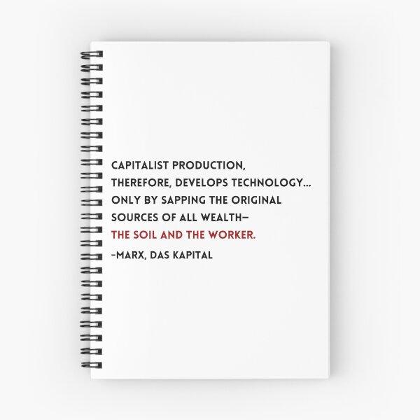 Item preview, Marx Das Kapital Quote designed and sold by BluebellPainter.