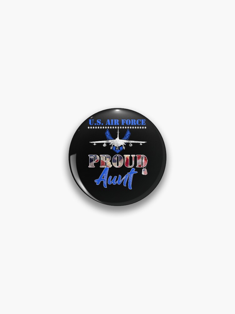 Proud Air Force Aunt T-Shirt Military Pride Tee Proud Air Force Aunt T-Shirt Military Pride Tee