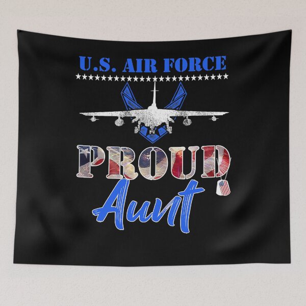 Item preview, Proud US Air Force Aunt Pride Military Family Tee - USAF   designed and sold by DosuIsora.