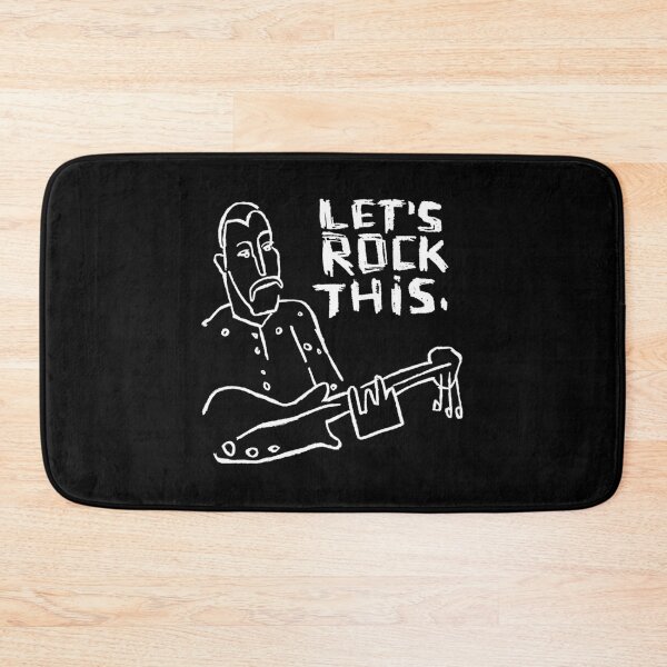 Item preview, Lets Rock This Guitar Mustache Band Pullover Sweatshirt designed and sold by saelihuyghem.