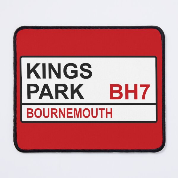 Item preview, Bournemouth Football Team Kings Park Street Sign designed and sold by DelfDesign.