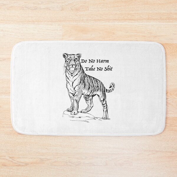Item preview, Do No Harm Tiger designed and sold by StormysSeas.
