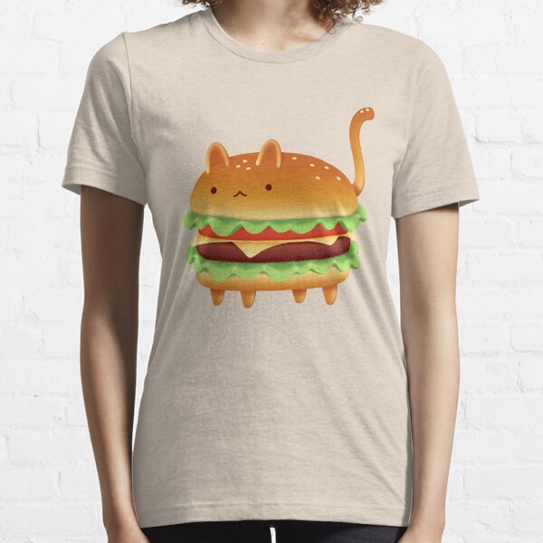 Yum Yum Cats: Nya Burger Essential T-Shirt
