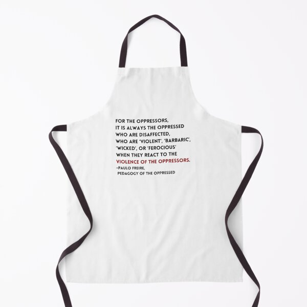 Item preview, Paulo Freire Quote designed and sold by BluebellPainter.