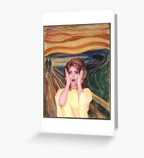 Rupaul's Drag Race - Alyssa Edwards - The Scream Greeting Card