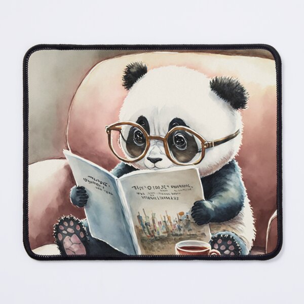 Item preview, a panda morning designed and sold by EnjoyDigitalArt.