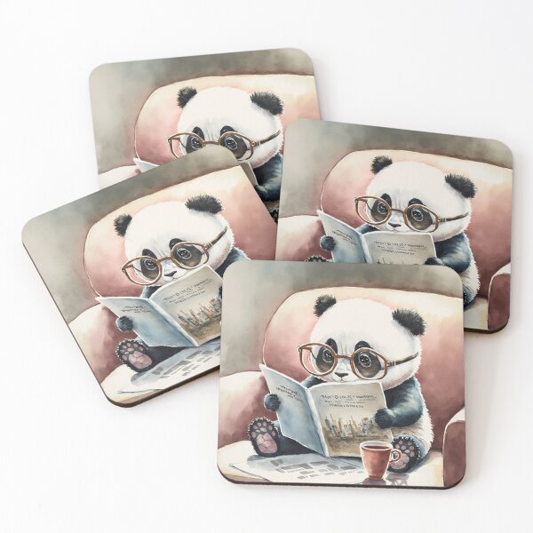 Item preview, a panda morning designed and sold by EnjoyDigitalArt.