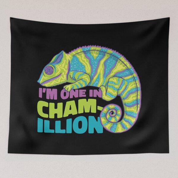 Item preview, Word Pun - I’m One in Chameleon  designed and sold by KaylaStudio.