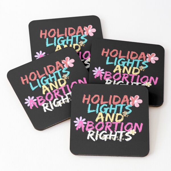 Item preview, Holiday lights and abortion rights designed and sold by Annelley.