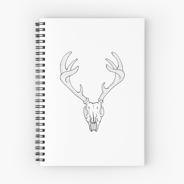 Artikelvorschau, Schwimmende Deer Skullling entworfen und verkauft von CloudWalker Designs.