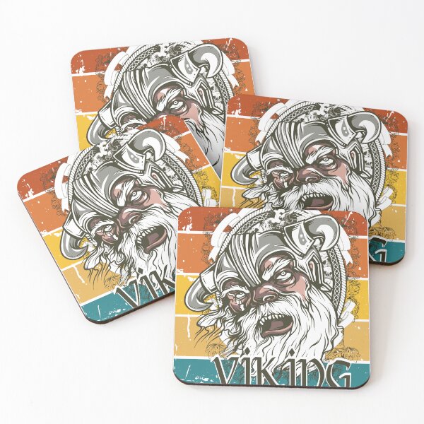Item preview, Vikings Head Illustration Design Drawing Artwork Classic T-Shirt designed and sold by Thanakrit  Chaiyapok.