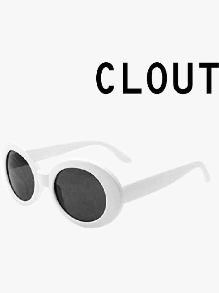 "Clout Goggles" Sticker by gillys | Redbubble