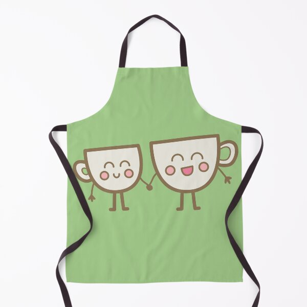 Item preview, Mr. and Mrs. Cup Doodle Pastel Illustration designed and sold by midoridreams7.