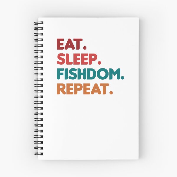 Item preview, Eat Sleep Fishdom Repeat | Cool Funny designed and sold by RobbRY.