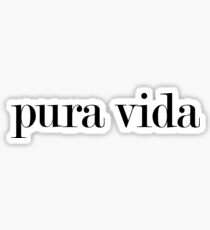 pura vida Sticker