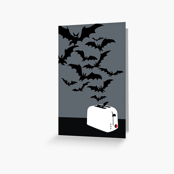 Release the bats! Greeting Card
