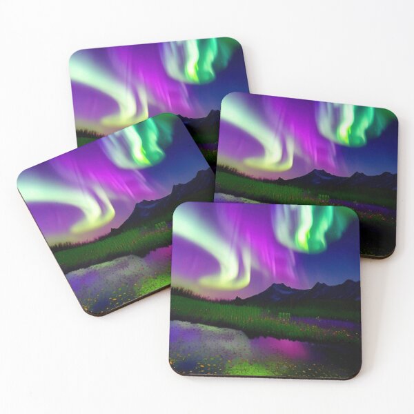 Item preview, Vivid Sky With Aurora Borealis designed and sold by VitalDesigner.