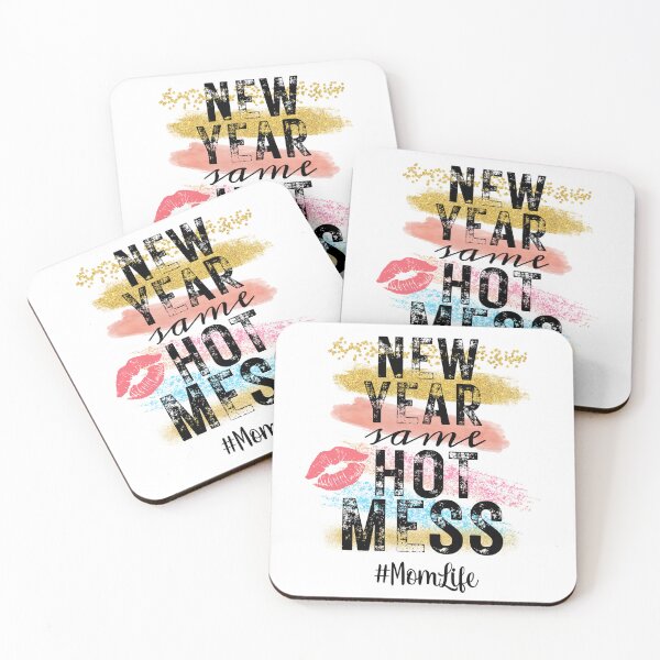 Item preview, New Year Same Hot Mess #MomLife, Funny New Year 2023 For Mom designed and sold by desireedickens.