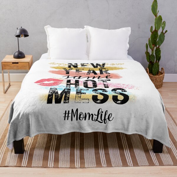 Item preview, New Year Same Hot Mess #MomLife, Funny New Year 2023 For Mom designed and sold by desireedickens.