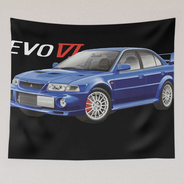 Item preview, Evo 6 vi reims blue Mitsubish Evolution GSR Enkei designed and sold by cowtownCOWBOY.