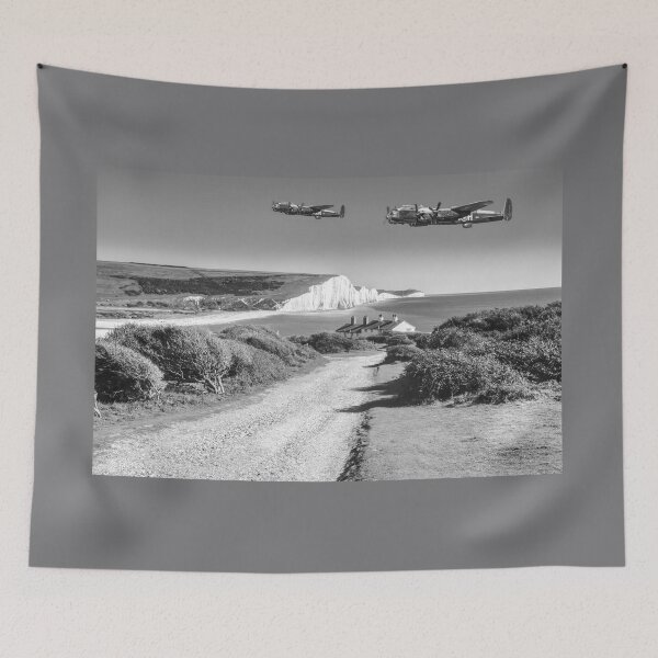 Item preview, Seven Sister Lancasters Monochrome  designed and sold by Alisonchambers2.