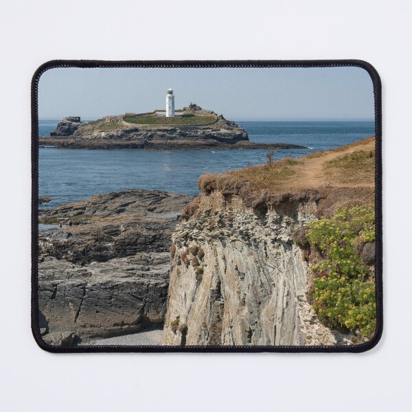 Item preview, Godrevy Lighthouse portrait designed and sold by hawkie.