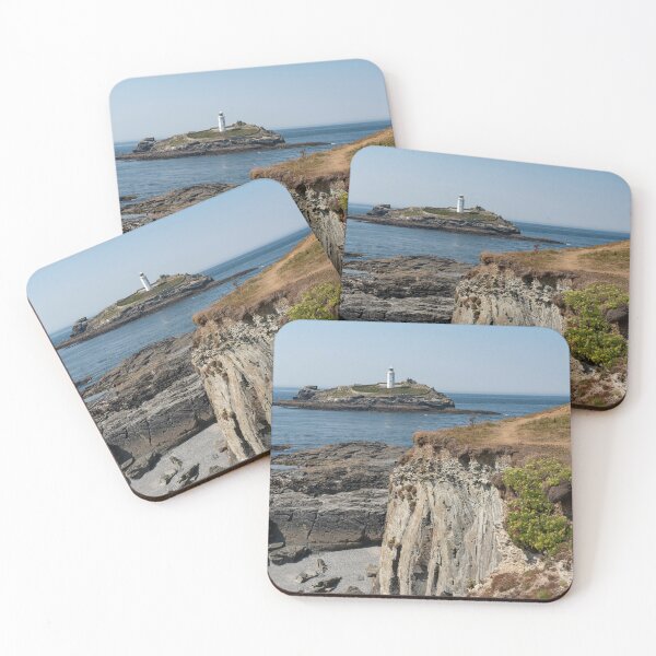 Item preview, Godrevy Lighthouse portrait designed and sold by hawkie.