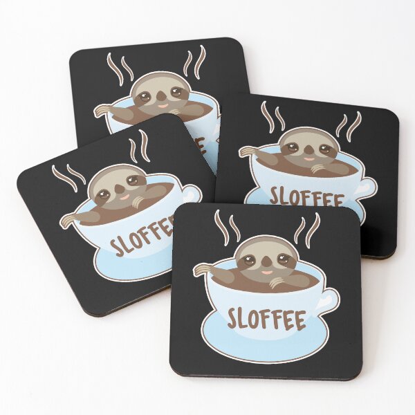 Item preview, Sloth - Sloth With Coffee designed and sold by UnknownArtistt.